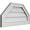 Ekena Millwork Octagonal Top Surface Mount PVC Gable Vent w/ 2"W x 1-1/2"P Brickmould Frame, 22"W x 12"H GVPOT22X1202SN - alternate 3